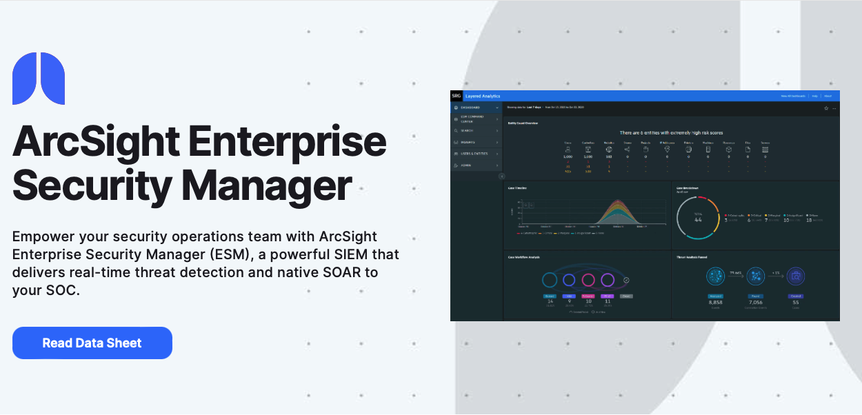Arcsight Enterprise Security Manager